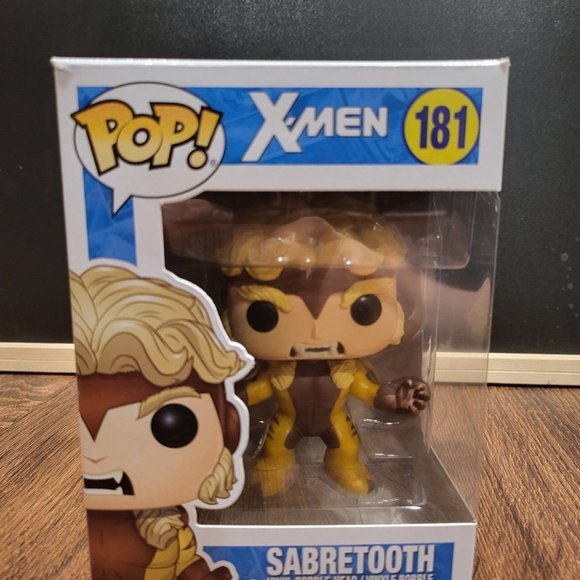 Marvel X-Men Sabretooth Funko Pop - Picture 1 of 9